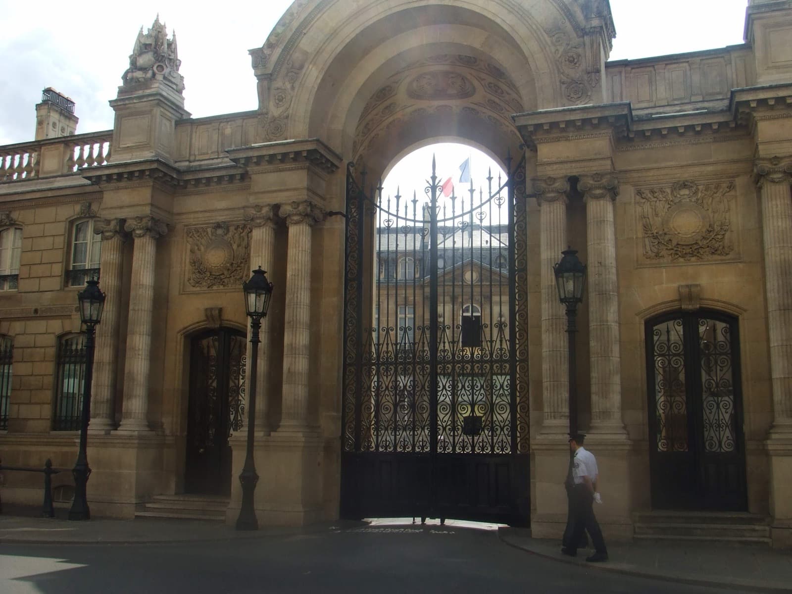 Le palais de l’Élysée à Paris, résidence du président de la République